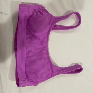 womens purple stoney clover bikini top, worn once, size S, amazing condition